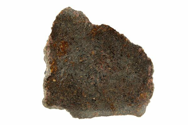 This is a slice of the angrite meteorite Rafsa 005.